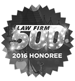 Law Firm 500 Honoree 2016