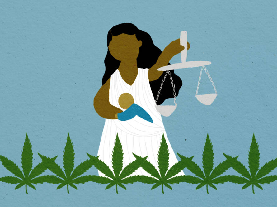 Lady Justice Weed