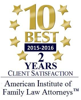 Congratulations, Attorney Shari Shore, on being accepted as AIOFLA's 10 Best in Connecticut for Client Satisfaction!