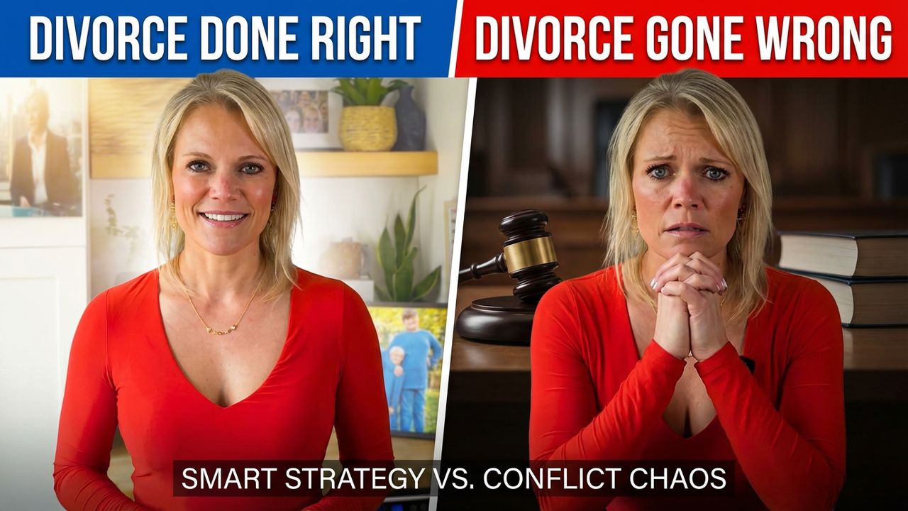 Family law attorney talking about high conflict divorce in Connecticut